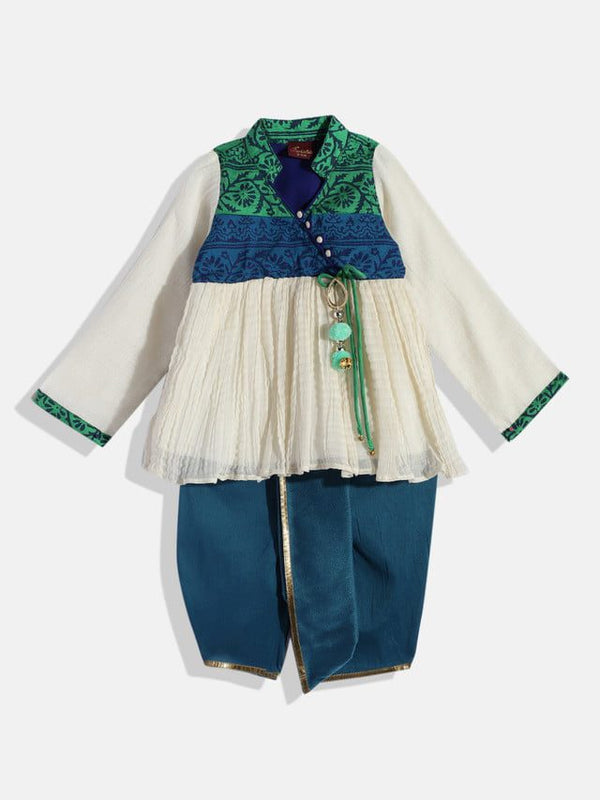 Twisha Boys Kedia dhoti- Blue